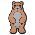 Standing brown bear 618-09 - Shoe Charm
