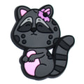 Shoe Charm - Grey cat 626-01