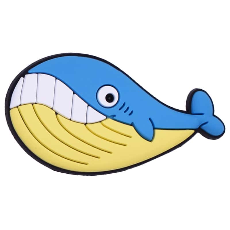 Big tooth whale 63-02 Shoe Charm
