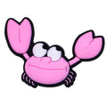 Happy pink crab 63-07 Shoe Charm