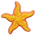 Orange starfish 63-09 Shoe Charm