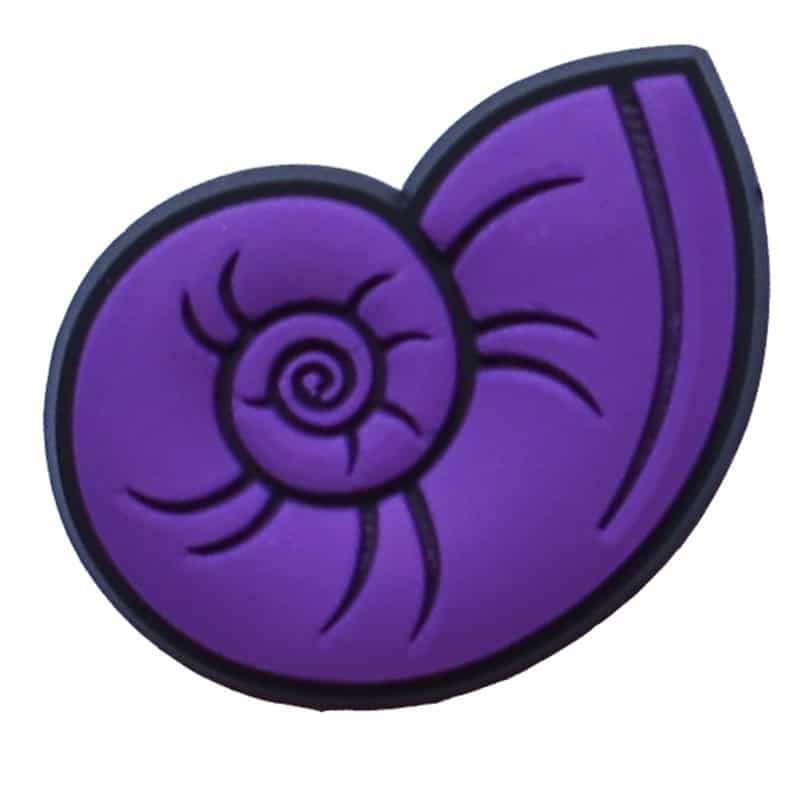 Purple sea snail  63-12 Shoe Charm