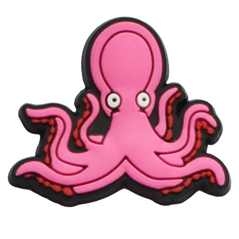 Pink octopus 63-30 Shoe Charm