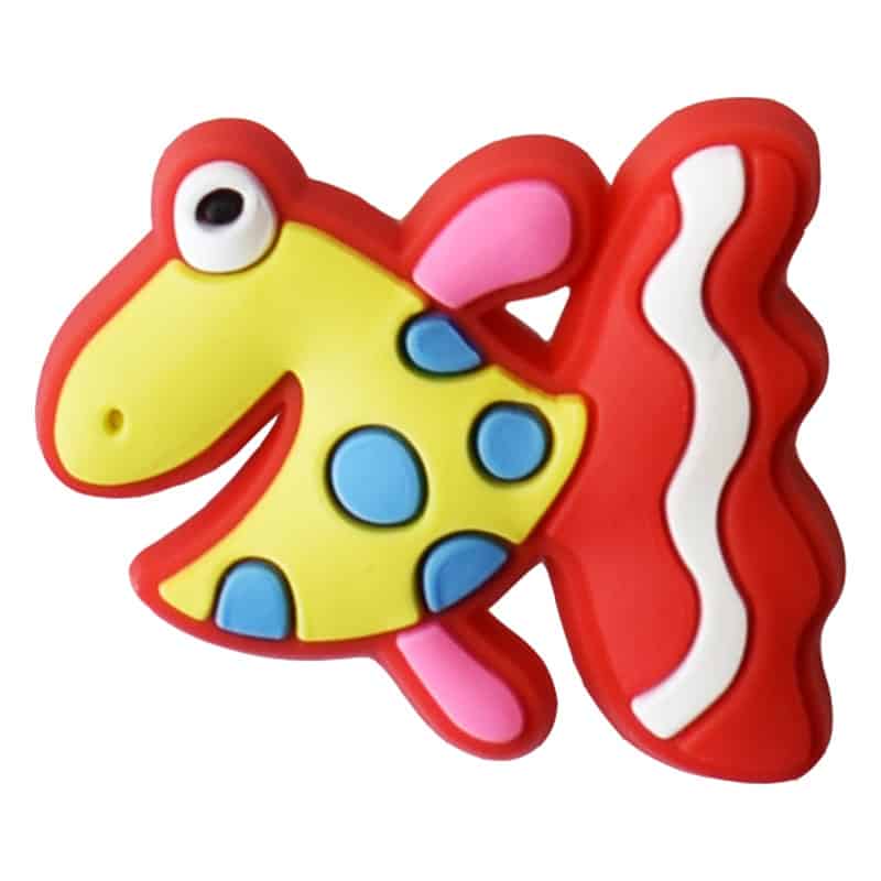 Yellow spotty fish 63-35 Shoe Charm