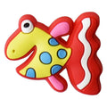 Yellow spotty fish 63-35 Shoe Charm