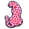 Pink spot leopard 669-05 Shoe Charm