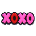 XOXO hugs and kisses sign logo 669-15 Shoe Charm