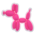 Pink balloon dog 669-16 - Shoe Charm