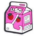Pink milk carton 669-17 Shoe Charm