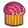 Shoe Charm -  Cherry cupcake CONCHA SWEETBREAD 675-06