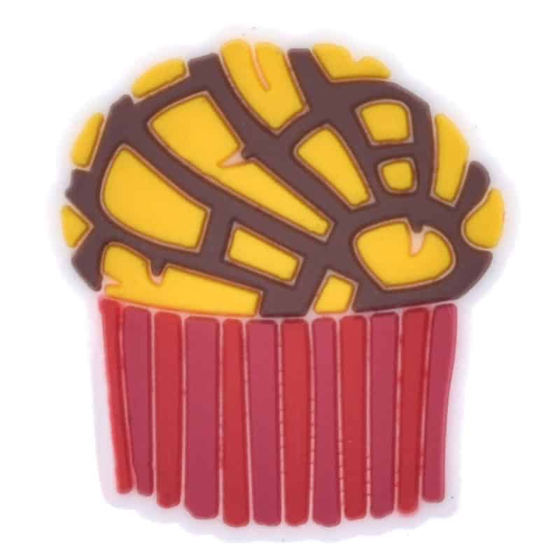 Shoe Charm -  Lemon chocolate cupcake CONCHA SWEETBREAD 675-07