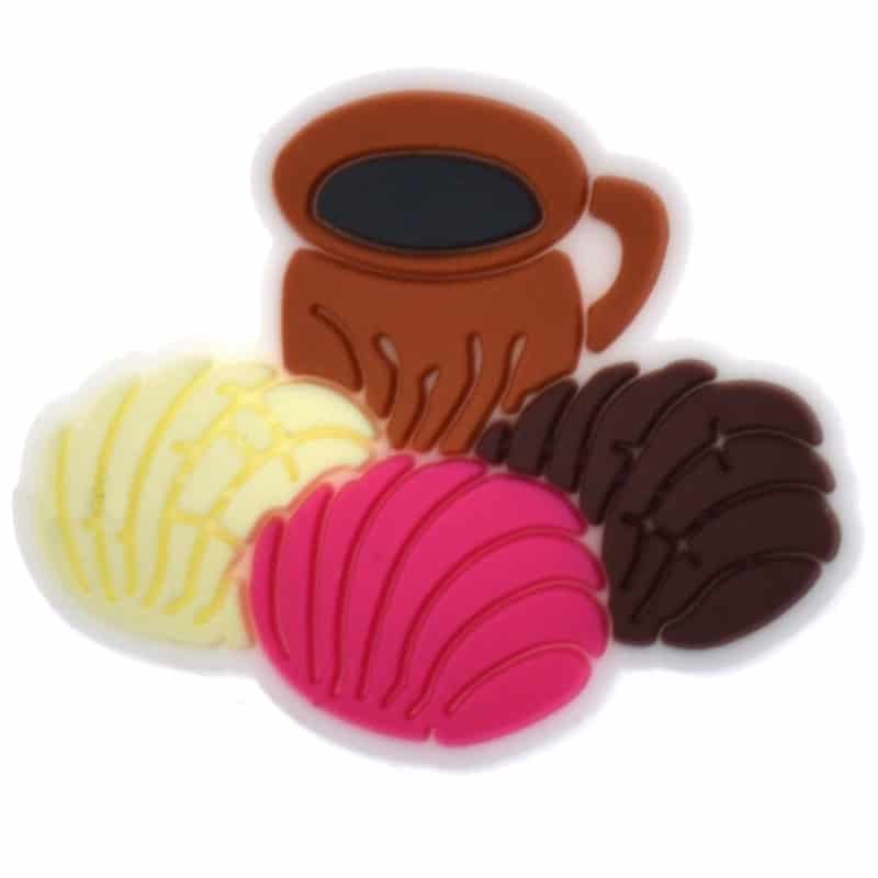 Shoe Charm -  Coffee selection CONCHA SWEETBREAD 675-17