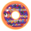 Purple stripes with sprinkles donut 676-05 - Shoe Charm