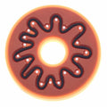 Glazed chocolate donut 676-11 - Shoe Charm