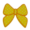 Yellow ribbbon bow 69-03 Shoe Charm