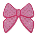 Small spot pink ribbon bow 69-04 Shoe Charm