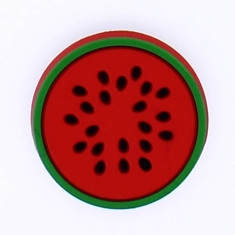 Water melon half 84-18 Shoe Charm