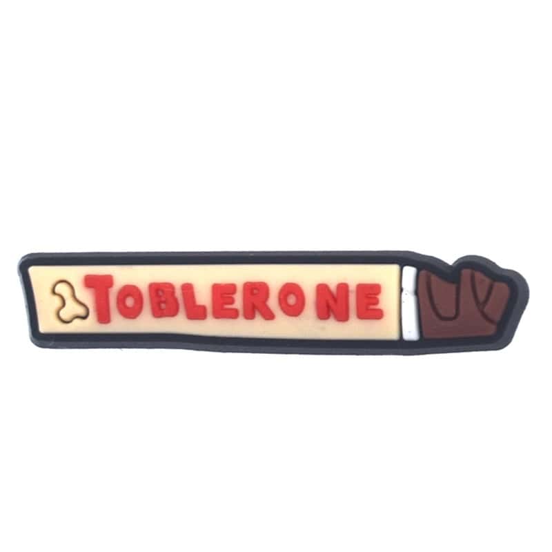 Toblerone Chocolate British Food 842-19 Shoe Charm