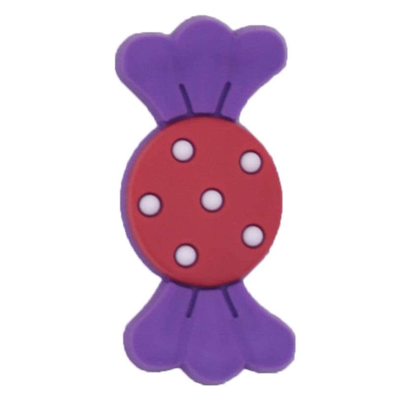 Sweet candy purple 86-11 Shoe Charm