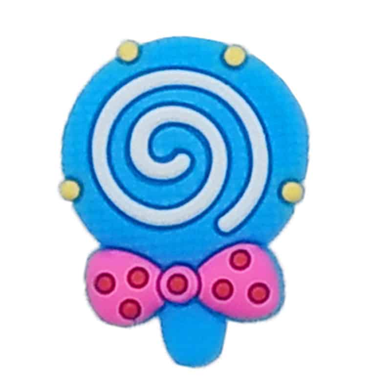 Lollypop sweet candy blue  86-12 Shoe Charm