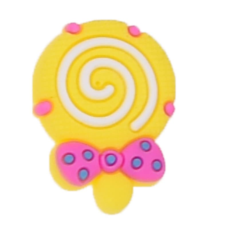 Lollypop sweet candy yellow 86-13 Shoe Charm