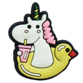 Unicorn on an inflatable 87-04 Shoe Charm