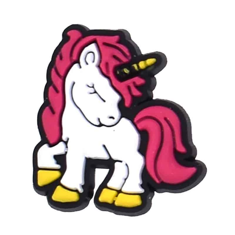 Unicorn posing 87-13 Shoe Charm