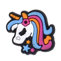 Multi coloured mane Unicorn 87-14 Shoe Charm