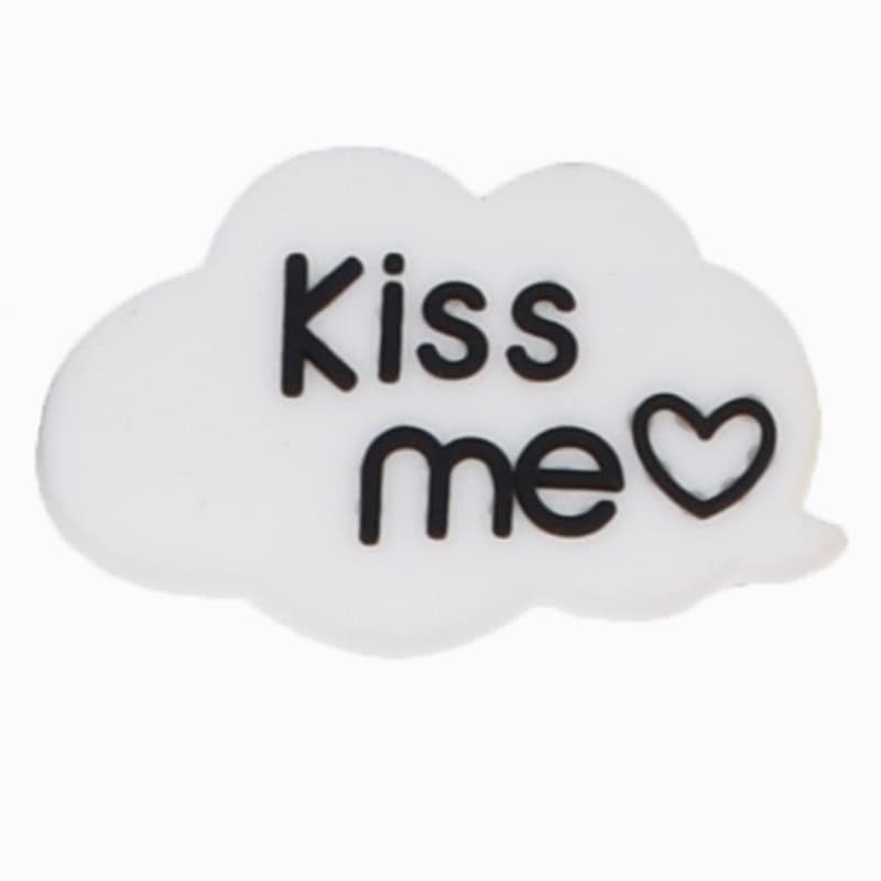 KISS ME Cloud sign logo 88-01 Shoe Charm