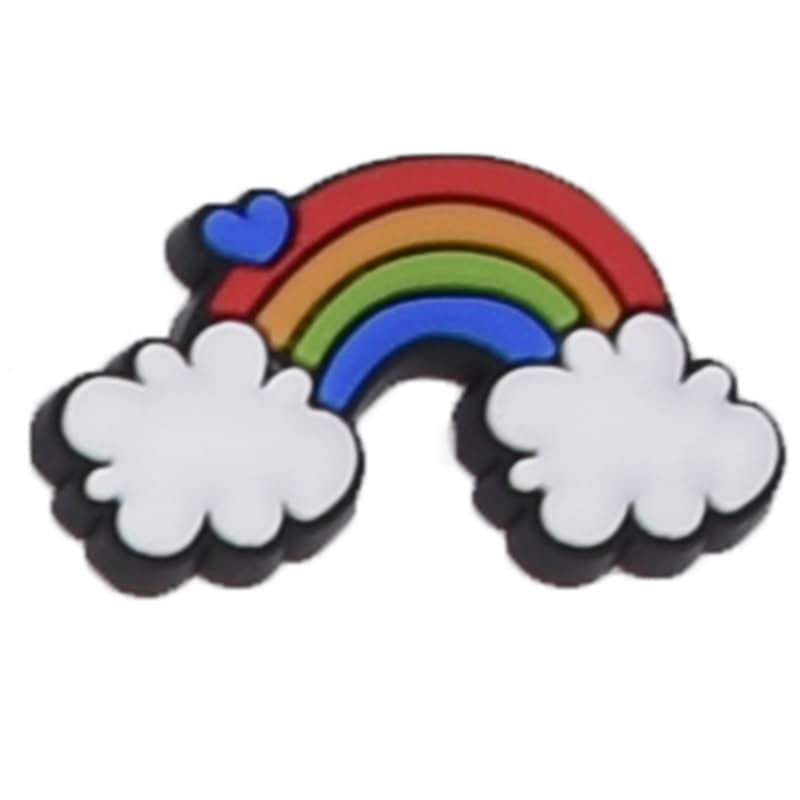 Cloud end rainbow 88-04 - Shoe Charm