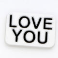 Shoe charm -LOVE YOU sign sign logo 88-06
