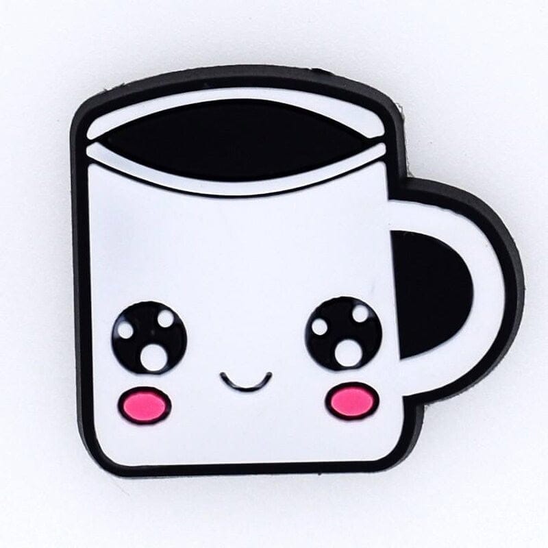 Smiling coffee mug 88-09 - Shoe Charm