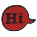 Hi balloon red speech bubble 88-126 Shoe Charm