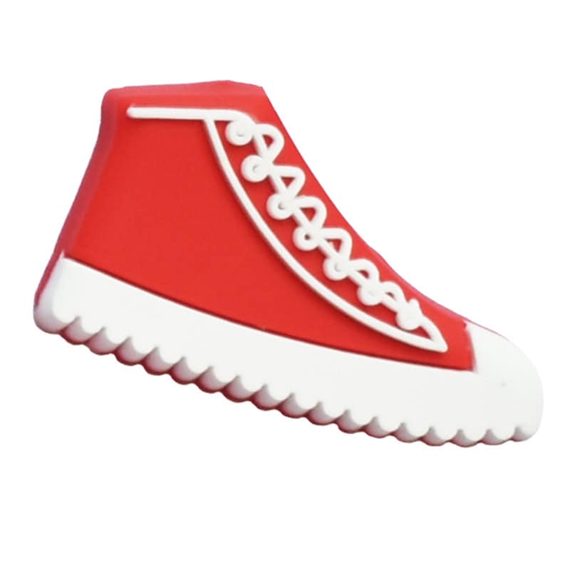 High ankle trainer red 88-167 Shoe Charm