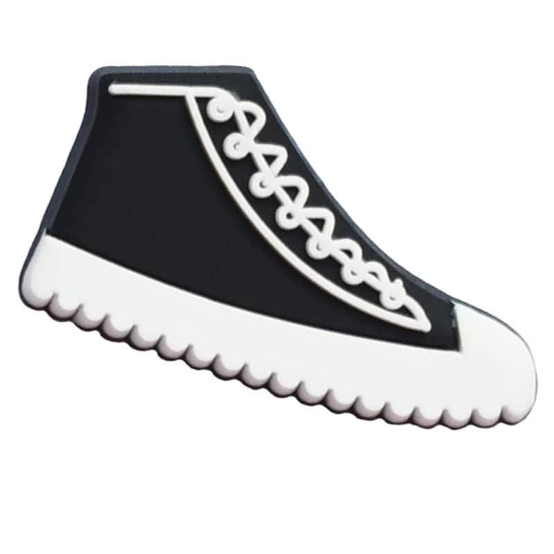 High ankle trainer black 88-168 Shoe Charm