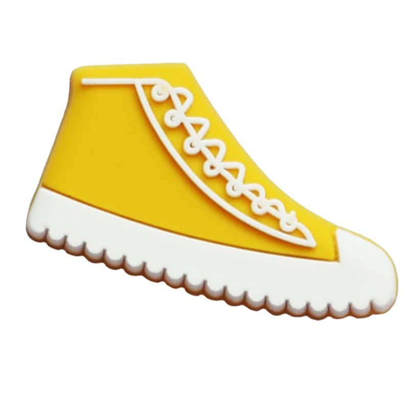 High ankle trainer yellow 88-169 Shoe Charm