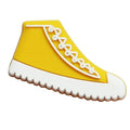 High ankle trainer yellow 88-169 Shoe Charm