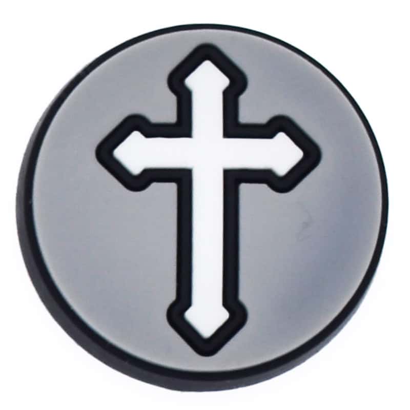 Cross Design Decorative Clog Charm - Shoe Charm
