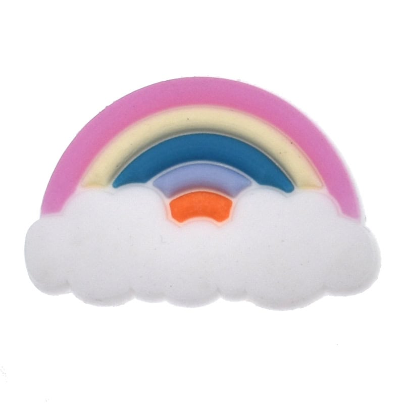 Rainbow clouds 88-189 - Shoe Charm