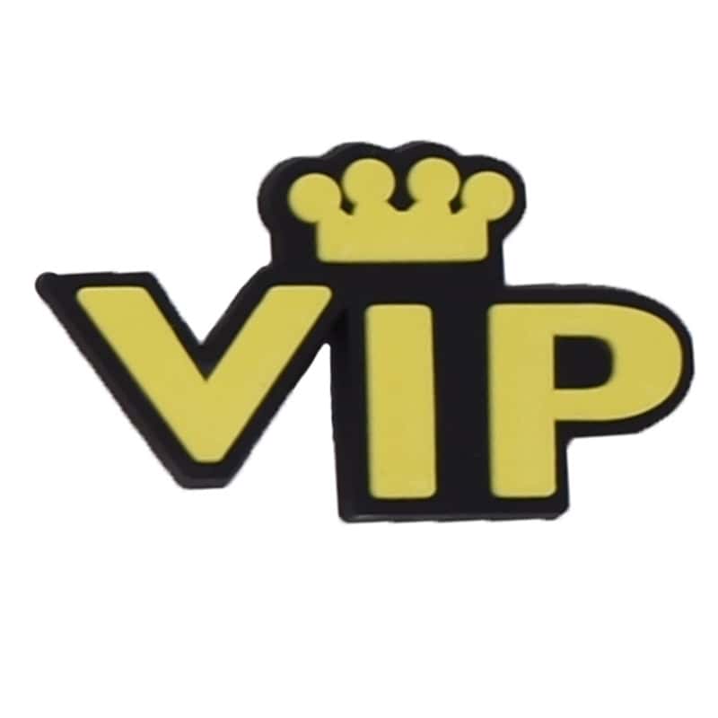VIP crown logo sign logo 88-20 Shoe Charm