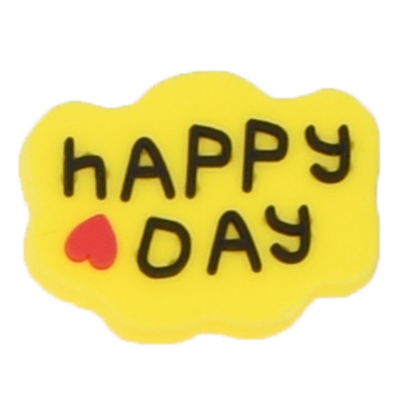 HAPPY DAYS yellow cloud 88-57 Shoe Charm