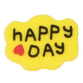 HAPPY DAYS yellow cloud 88-57 Shoe Charm
