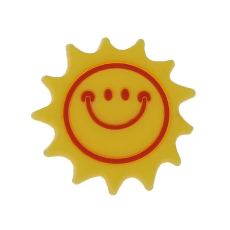 Smiley sunshine  88-66 - Shoe Charm