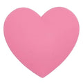 Heart pink solid 89-02 Shoe Charm