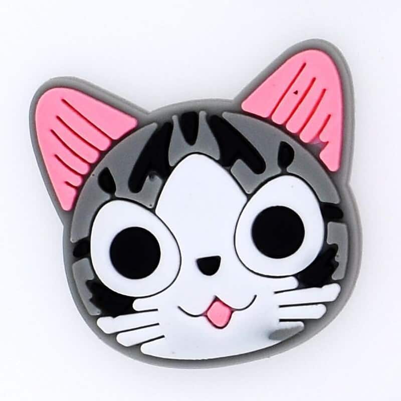 Pink ear pussy 90-01 Shoe Charm