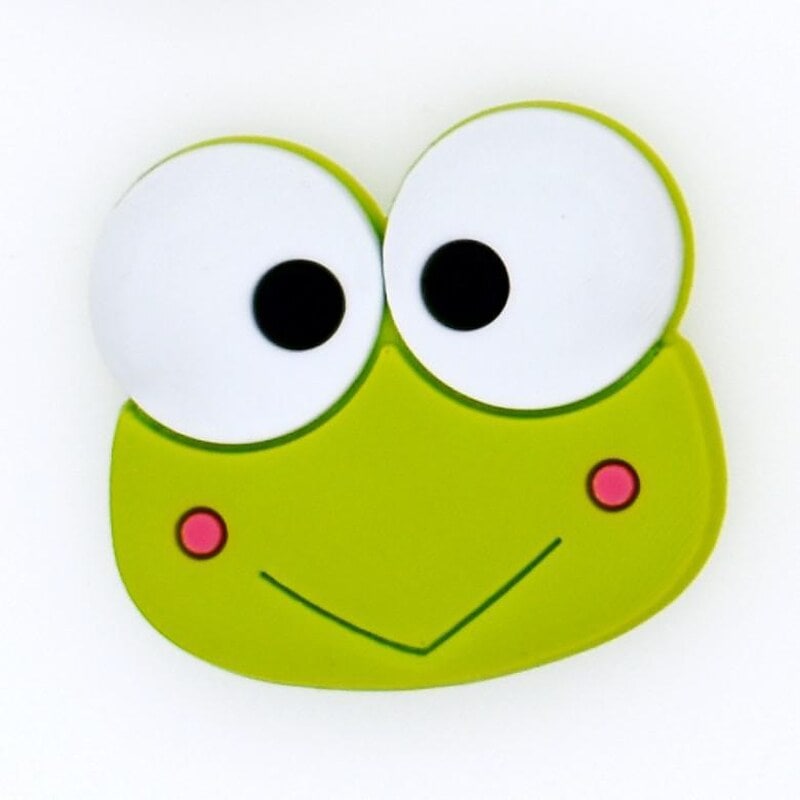 Big eye frog 90-04 Shoe Charm