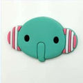 Green elephant 90-06 Shoe Charm