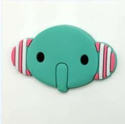 Green elephant 90-06 Shoe Charm