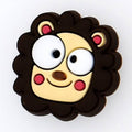 Cross eyed lion 90-07 Shoe Charm
