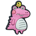 Pink dinosaur 90-113 Shoe Charm